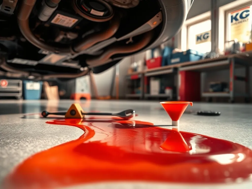 Co zrobić, kiedy pojawi się wyciek ze skrzyni biegów?