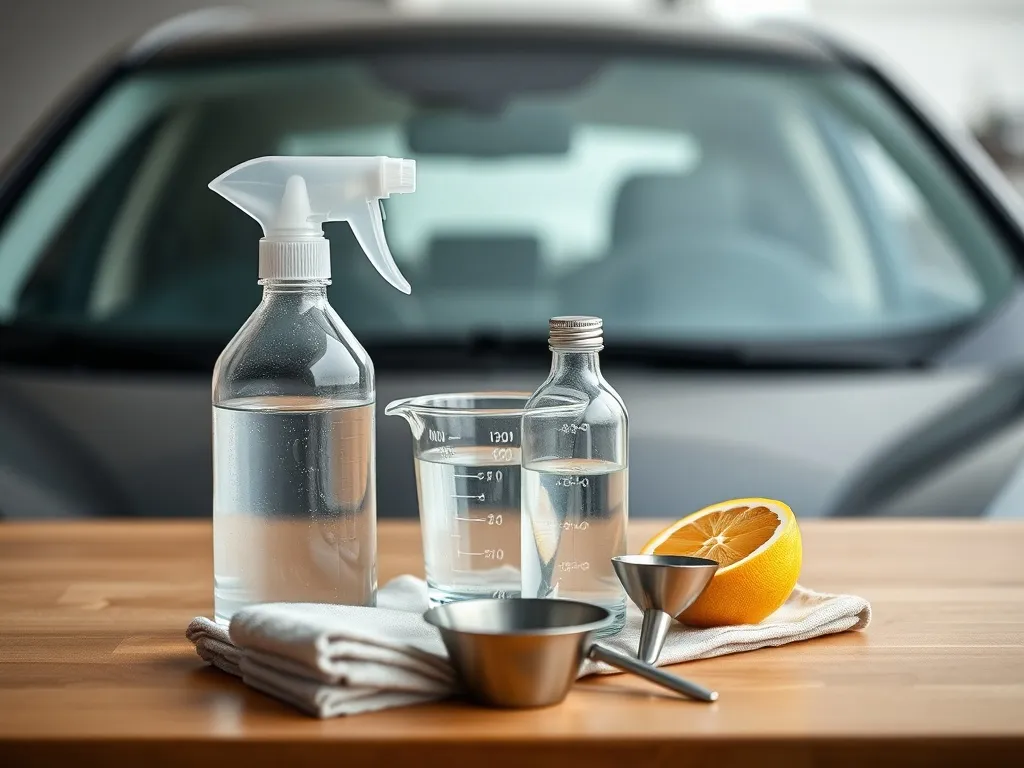 Płyn do spryskiwaczy jak zrobić? Prosty domowy przepis