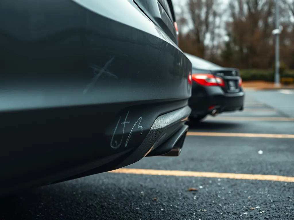 Zarysowanie auta na parkingu i odjechania: co zrobić?