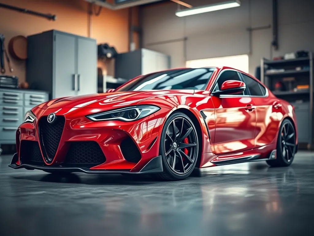 Alfa Romeo Giulia body kit – opcje, montaż i najlepsze marki