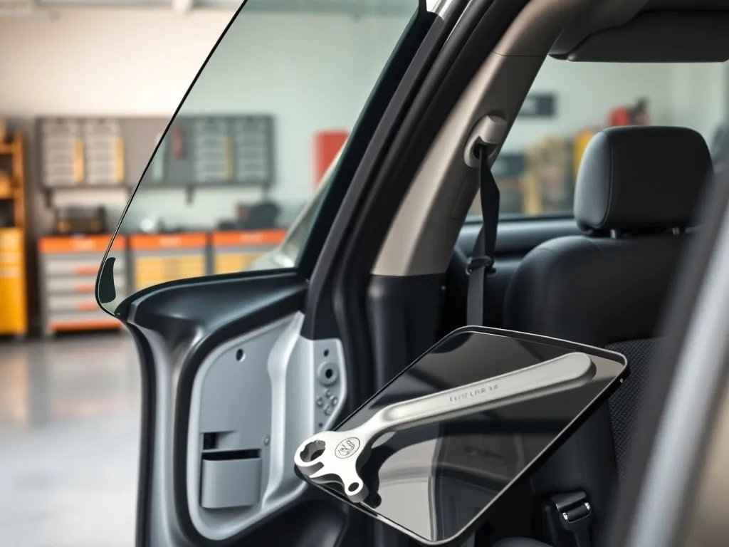 Opadająca szyba w samochodzie – przyczyny i naprawa