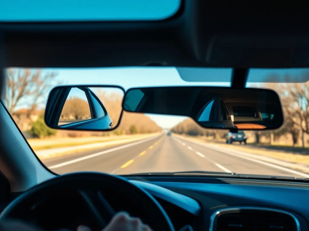 Jak powinny być ustawione lusterka w samochodzie?