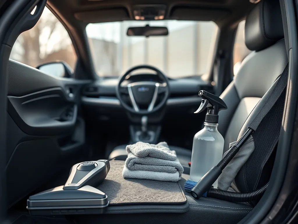 Kompleksowe czyszczenie wnętrza samochodu: cena i co obejmuje